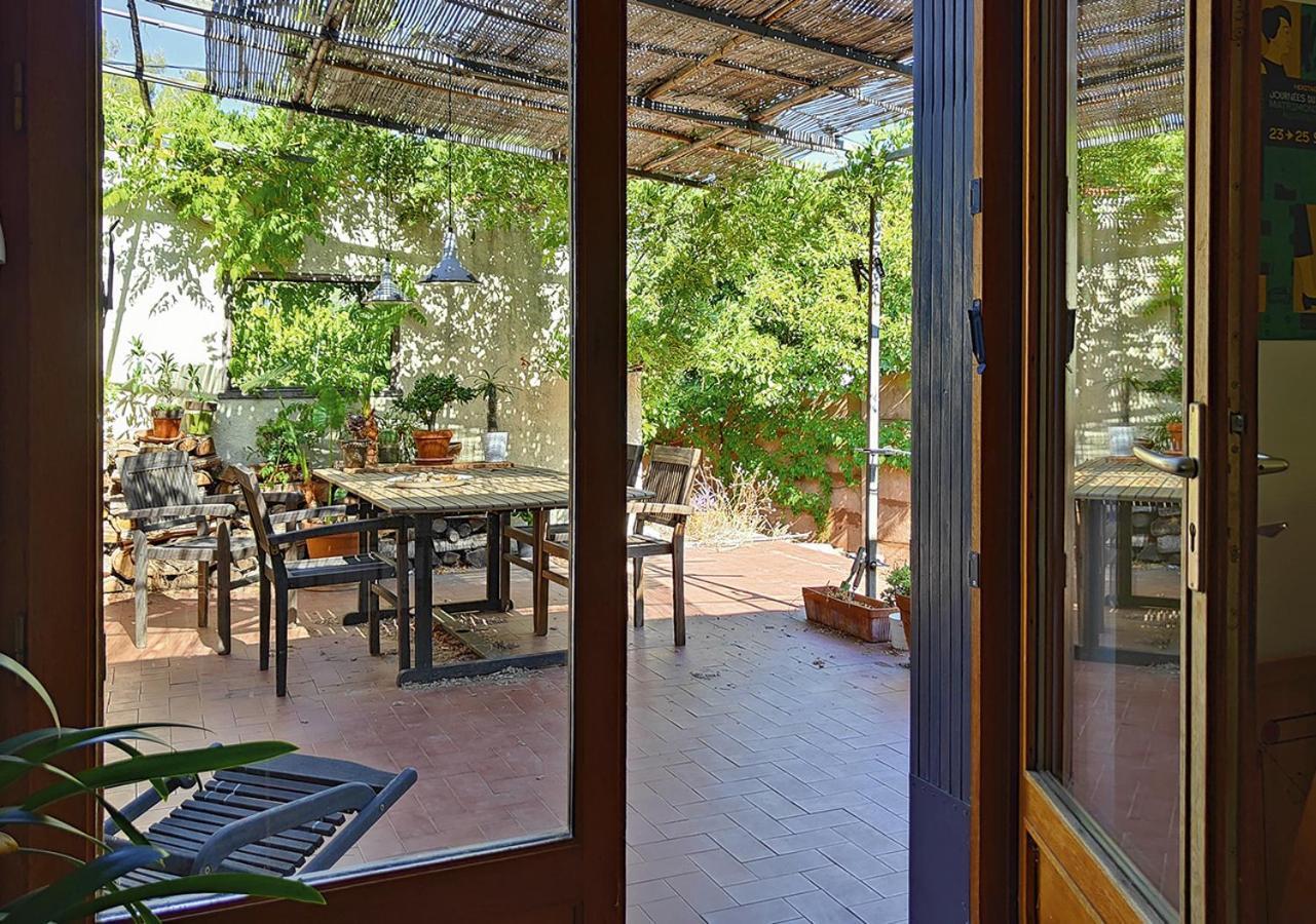 Chambre Privee Dans Maison En Garrigue Nîmes Exterior foto